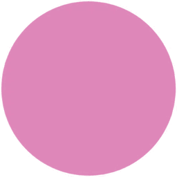 A circle slowly growing and shrinking, its colour drifting from blue to red and back, pacing a four-count box-breathing cycle